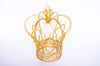 Gold Color Metal Wire Crown Stand Party Decoration Centerpieces (1 Piece)