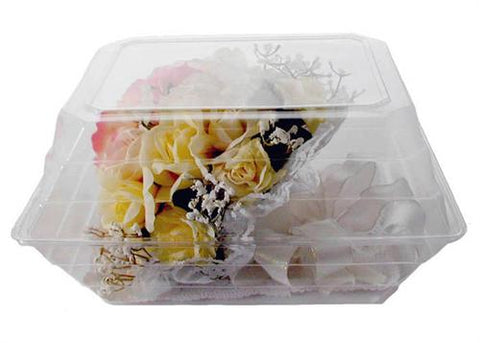Clear Plastic Bouquet Box (1 Piece)