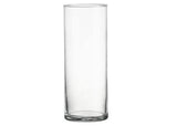 Crystal Cylinder Vase 4" x 16"