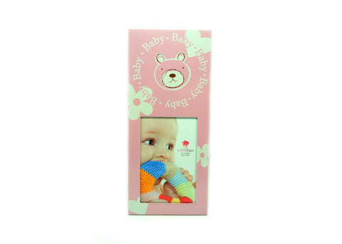 Baby Shower Teddy Bear Picture Frame Girl (12 Pieces)