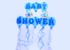 Giant Blue Stork Baby-Shower Foam Banner - 1 piece