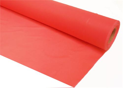 Coral Plastic Table Cover 40 x 100 ft