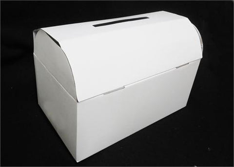 White Wedding Mailbox