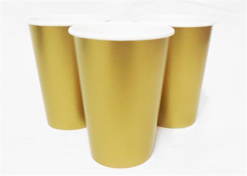 12 oz. Gold Paper Cup (10 Pieces) – Jenly Wholesale Inc