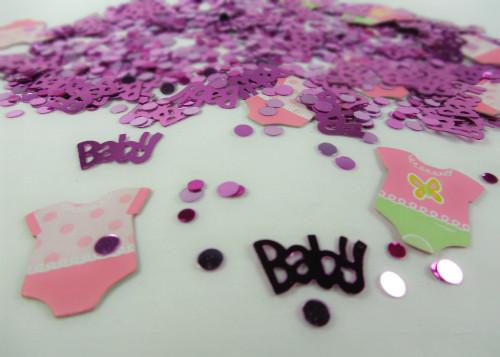 Pink Baby Shower Confetti ( 0.5oz. Pack )