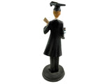 Polyresin Graduation Figure Favor Boy (12 Pieces)
