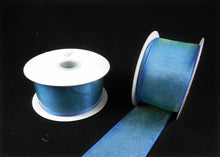  1-1/2" Organza Wired Shimmer Ribbon Royal Blue (10 Yards)