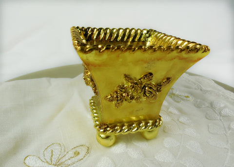 Polyresin Gold Mini Vase (12 Pieces)