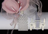 Elastic Silver Wrist Corsage (20 Pieces)
