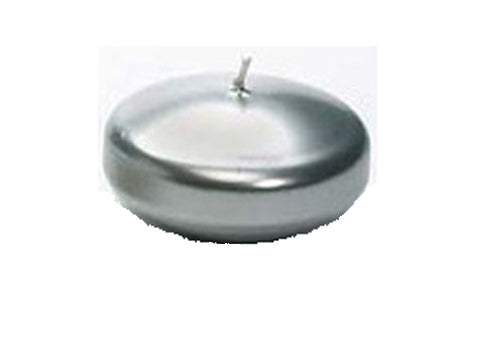 Silver Floating Candle (1 Piece)
