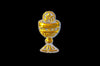 Gold Plastic Charm Chalice Cup (144 Pieces)