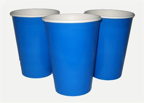 12 oz. Royal Blue Paper Cup (10 Pieces)
