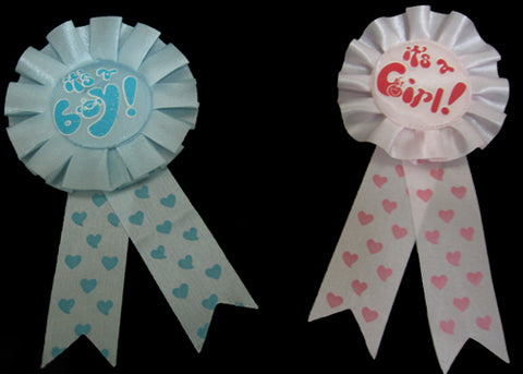Baby Shower Corsage (12 pieces)| Color| Pink