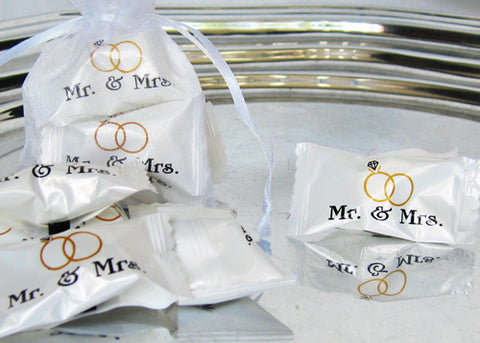 Mr & Mrs Butter Mints (50 pieces)