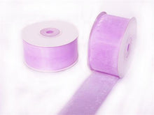  1-1/2" Sheer Organza Ribbon Lavender 25 Yards