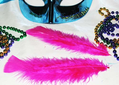 4 to 6 Inches Fuchsia Feather ( 1 Bag of Appx 75-100 Pcs)