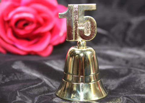 #15 Plated Gold Bell(12 pieces)