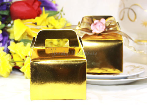 Gable Gift Box Gold (12 pieces)
