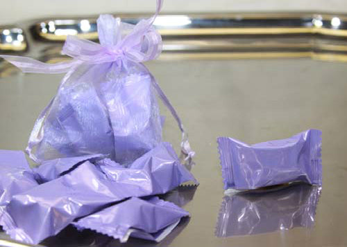 Lavender Butter Mints (50 pieces)