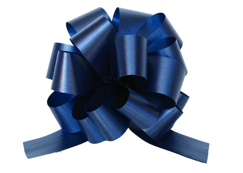 Medium Royal Blue Pull Bow (10 Pieces)