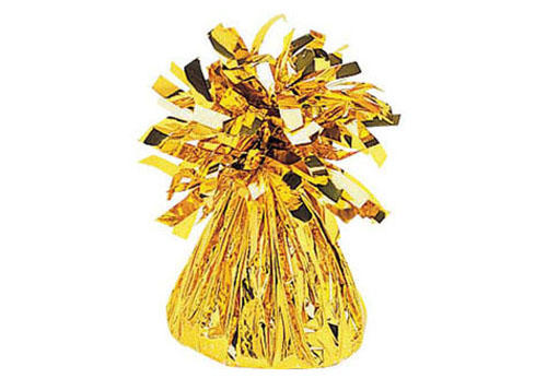 Metalic Gold Foil Balloon Weights (1 Piece)