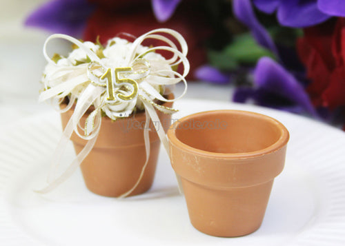 2.5" Small Terracotta Pot (12 Pieces)