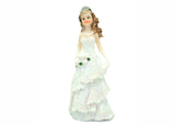 Mis Quince Anos and Sweet 16 Mini 3.5 inches White Cake Topper Doll (12 Pieces)