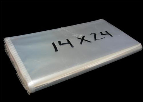 14"x24" Clear Cellophane Bag (100 Pieces)