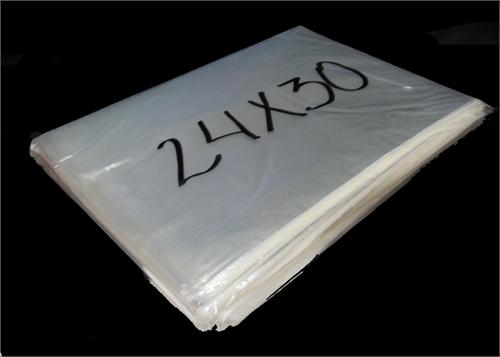 24" x 30" Clear Cellophane Bag (100 Pieces)