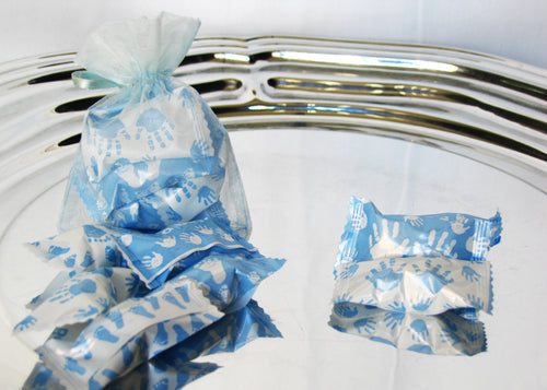 Baby Prints Blue Butter Mints (50 pieces)