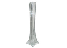  12" Tall Clear Eiffel Tower Glass Vase (12 Pieces)