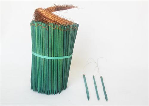Green Wired Wood Picks 4 - Potomac Floral Wholesale