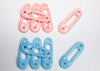 Plastic Baby Safety Pin Favors 2.5  (36 pieces) Pink