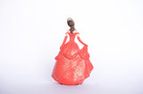 Poly Resin Quinceañera Sweet 16 Figurine Cake Topper Coral (12 pieces)
