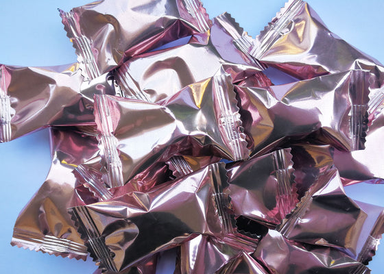 Metallic Rose Gold Party Butter Mints (50 pieces)