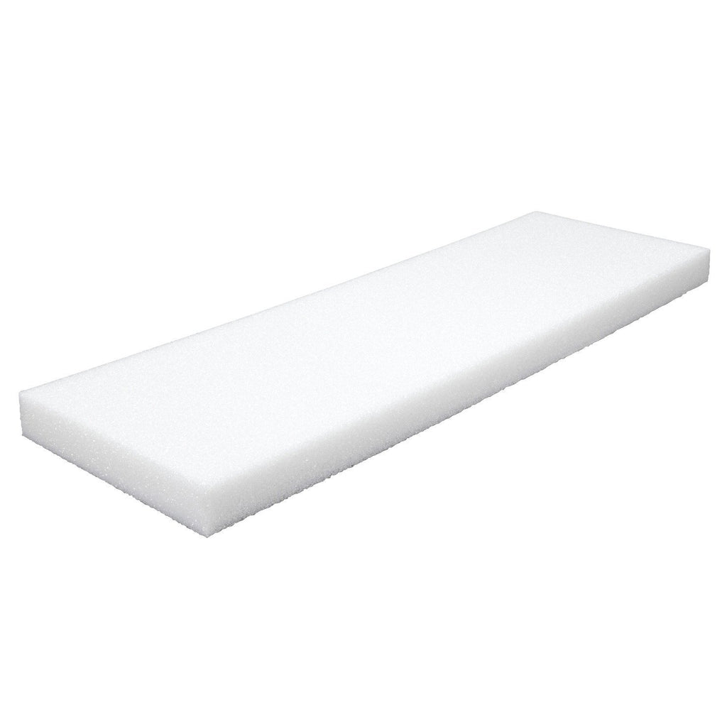 Styrofoam Sheet 2 x 12 x 36 - White - Case of 20