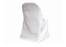   White Folding Chair Cover-Flat (1 Piece)