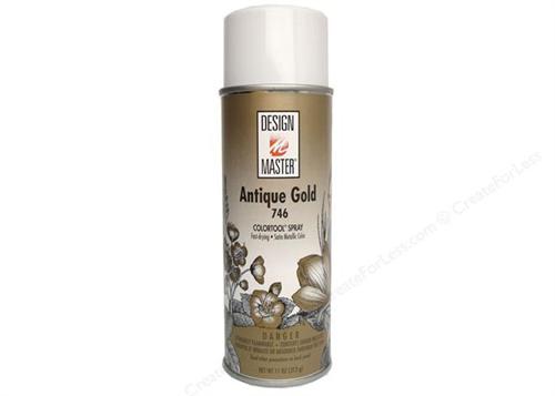 Design Master Antique Gold Spray (12 oz)