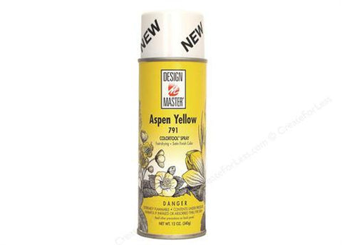 Design Master Aspen Yellow Spray (12 oz)
