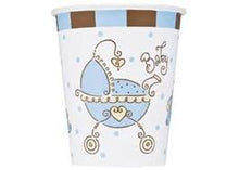  9 oz. Baby Joy Blue Baby Shower Cup (8 Pieces)
