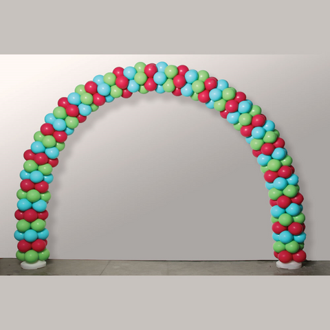 12' W x 8.5' H Balloon Arch Stand DIY Kit with Connectors