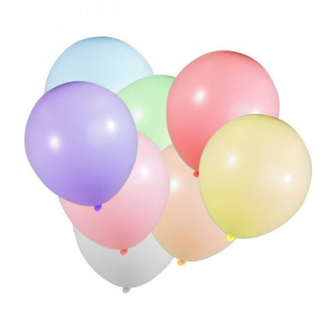 12" Macaron Latex Balloons Assorted Colors  (72 Pieces)