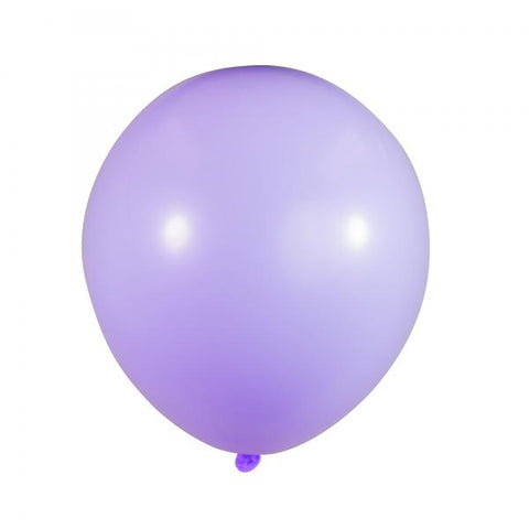 12" Macaron Latex Balloons Purple (72 Pieces)