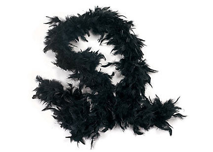 Black Feather Boa