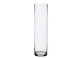Crystal Cylinder Vase 4" x 20"