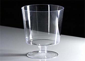 3.25" Clear Plastic Dessert Cup (12 Pieces)