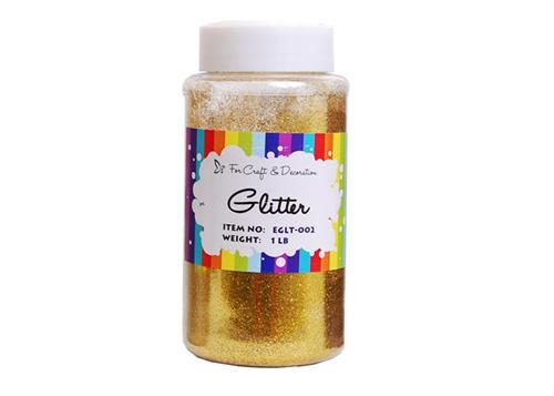 1 LB Gold Glitter Powder 