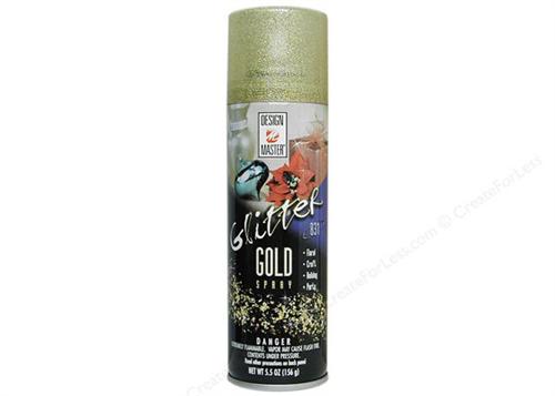 Design Master Glitter Gold Spray (12 oz)