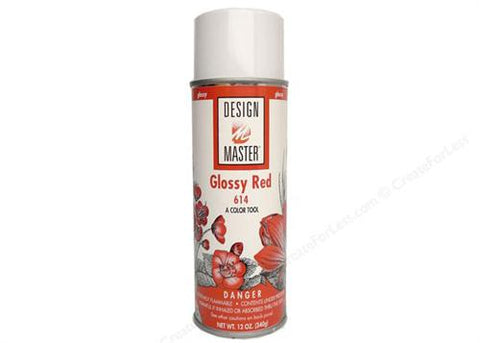 Design Master Glossy Red Spray (12 oz)