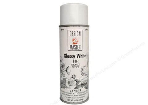 Design Master Glossy White Spray (12 oz)